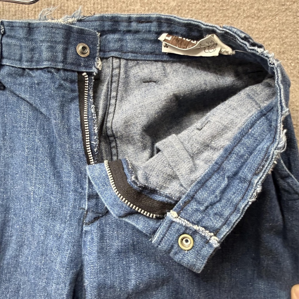 Foxmoor Jeans Womens 28 Blue High Rise Wide Leg Vintage Denim Vintage Retro - Picture 7 of 7
